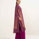 Crimson Harmony Printed 3-Piece Arabic Lawn Suit MalaZaar Signature Collection