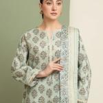 Pastel Bloom Printed Lawn 3-Piece Unstitched Suit | Malazaar Signature Lawn Collection